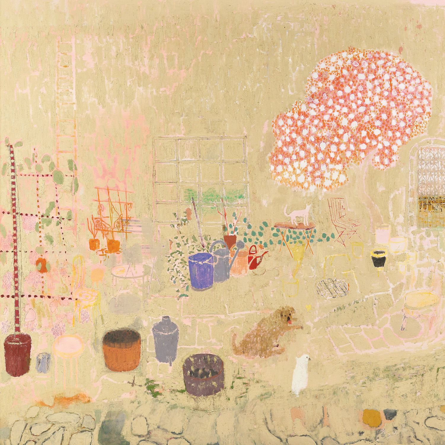 Andrew Cranston, Walled garden (after Paul Klee), 2023 – detail